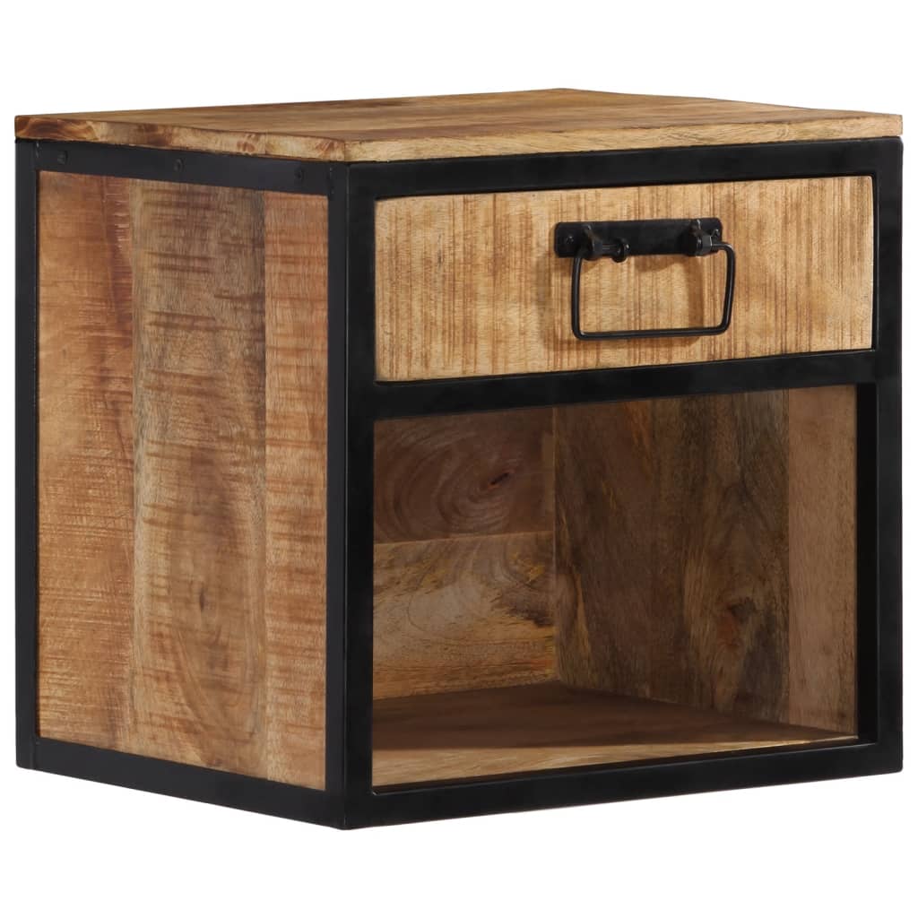 Nattbord 40x35x40 cm heltre mango