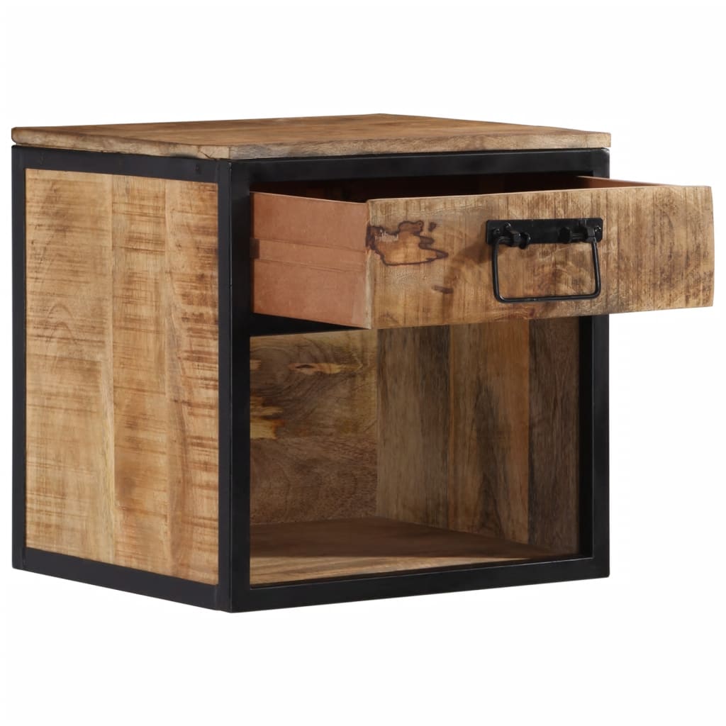 Nattbord 40x35x40 cm heltre mango