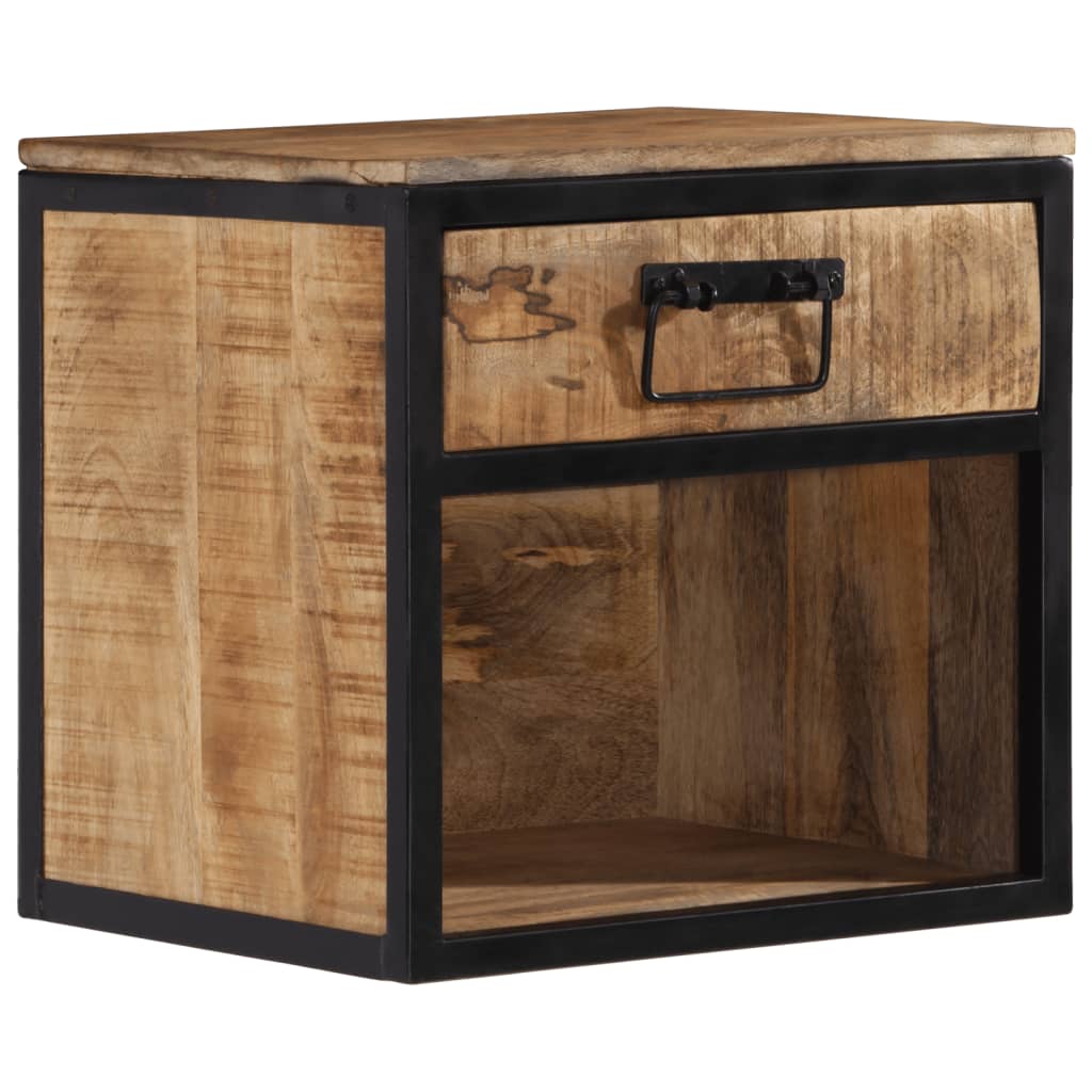 Nattbord 40x35x40 cm heltre mango