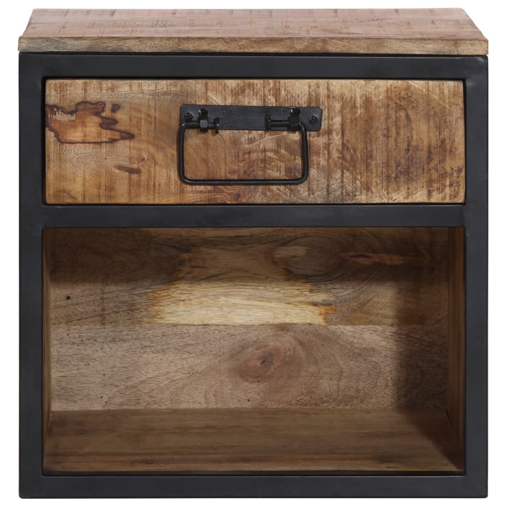 Nattbord 40x35x40 cm heltre mango