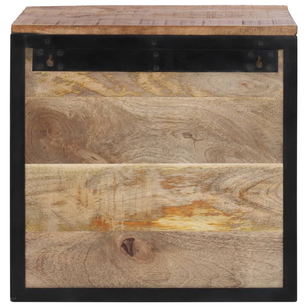 Nattbord 40x35x40 cm heltre mango