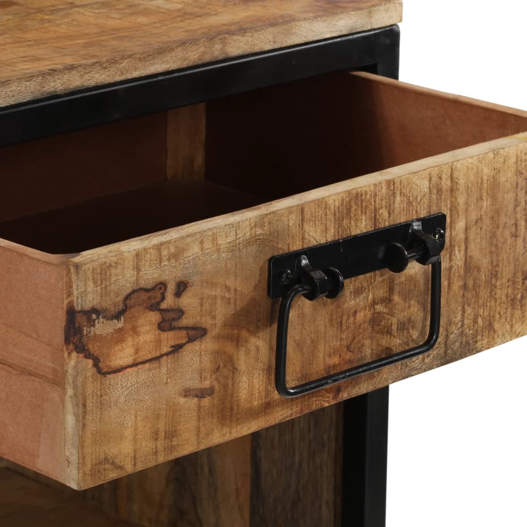 Nattbord 40x35x40 cm heltre mango