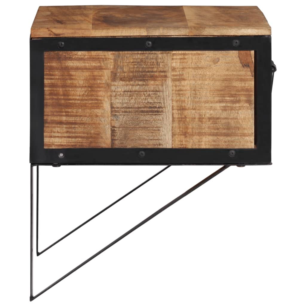 Nattbord 40x35x40 cm heltre mango