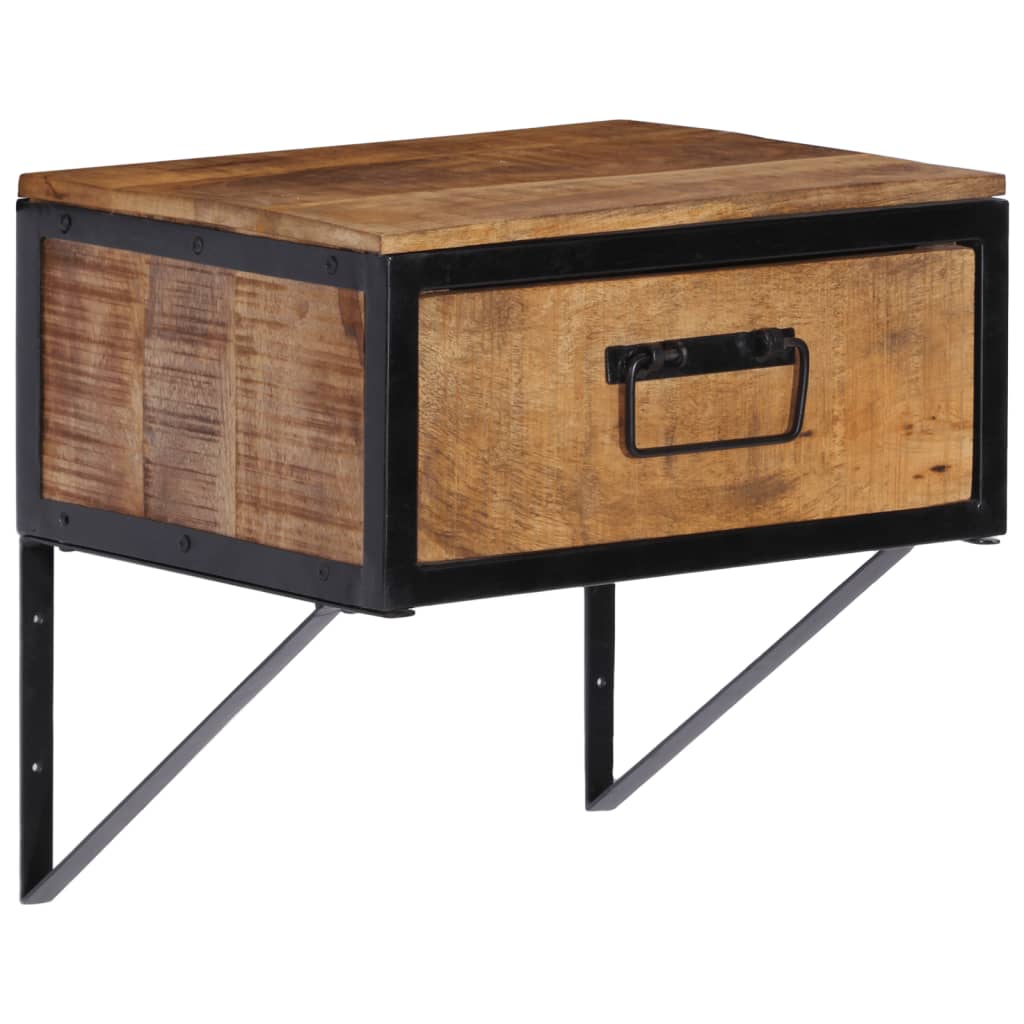 Nattbord 40x35x40 cm heltre mango