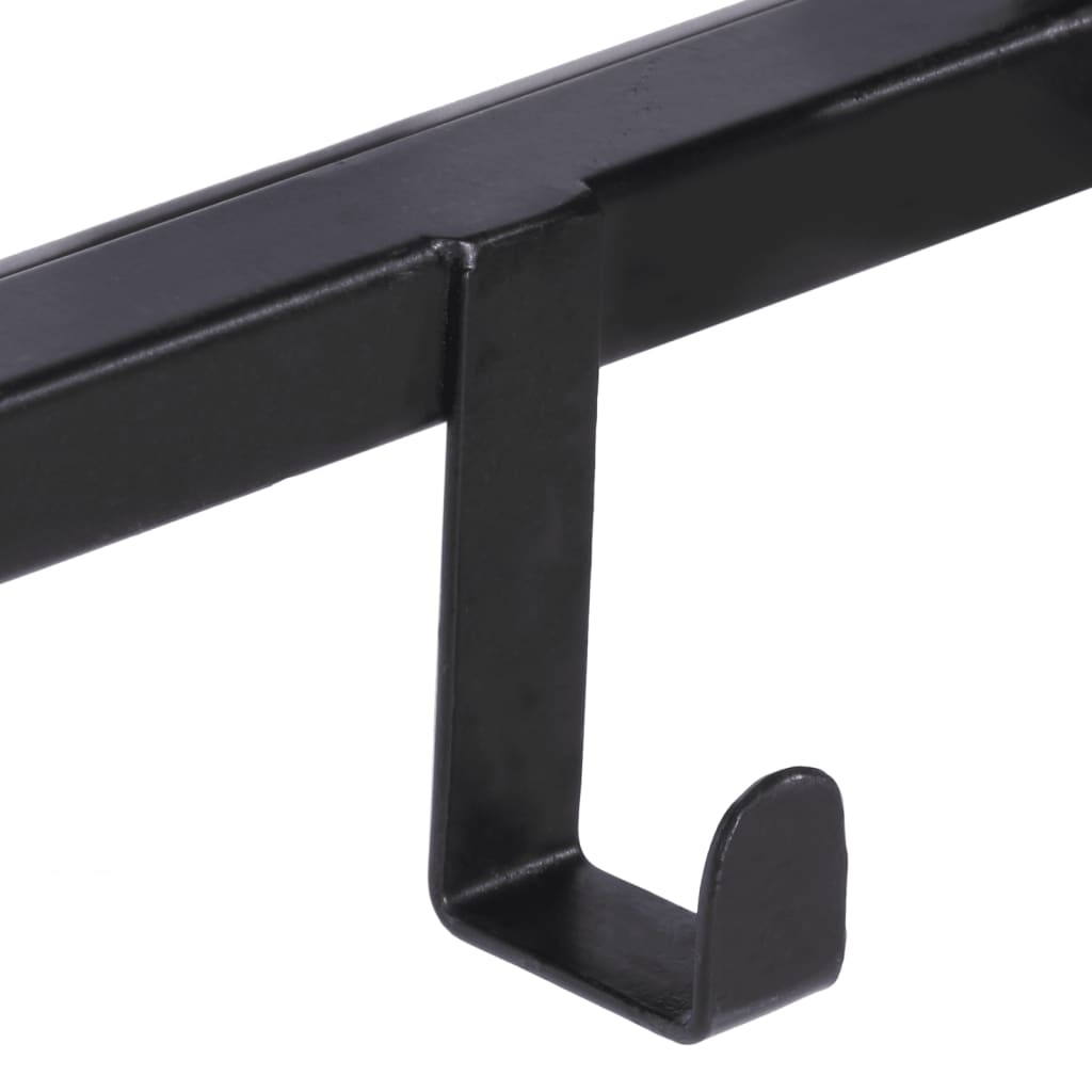 Knaggrekke 87x10x27 cm heltre grovt mangotre
