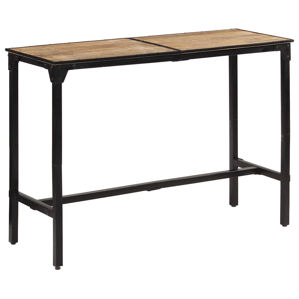 Barbord 150x55x107 cm grovt heltre mangotre