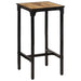 Barbord 60x55x107 cm grovt heltre mangotre