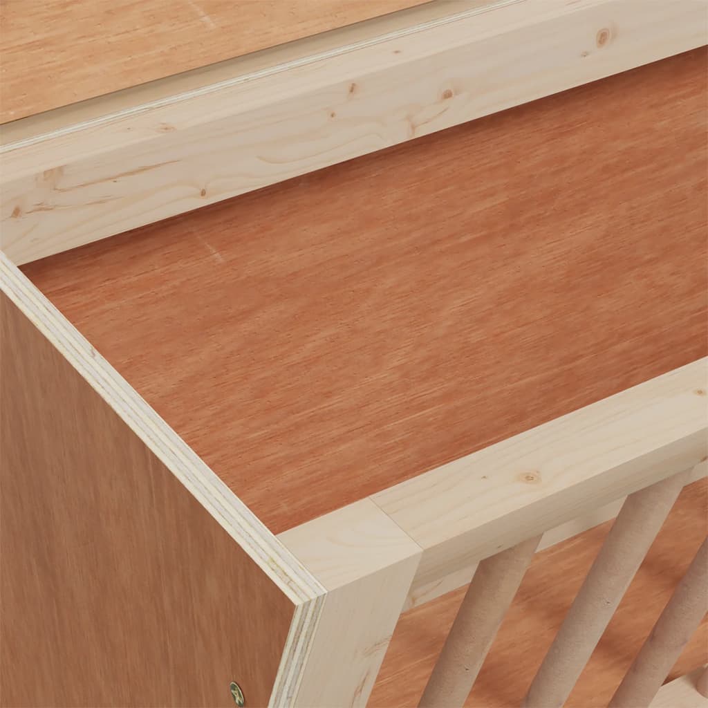 Høymater for kanin 37x18,5x23 cm heltre gran