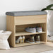 Skobenk Sonoma eik 62x32x50 cm konstruert tre