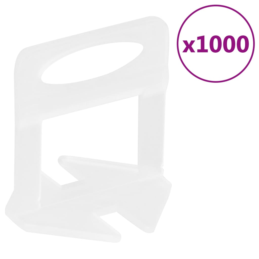 Flisklips 1000 stk 2 mm