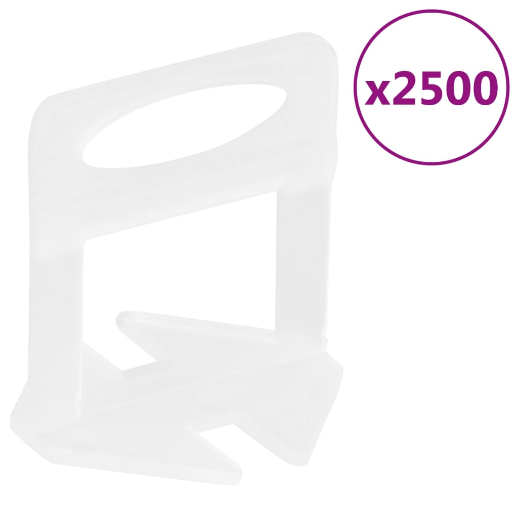 Flisklips 2500 stk 2 mm