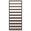 Vinstativ for 77 flasker brun heltre furu