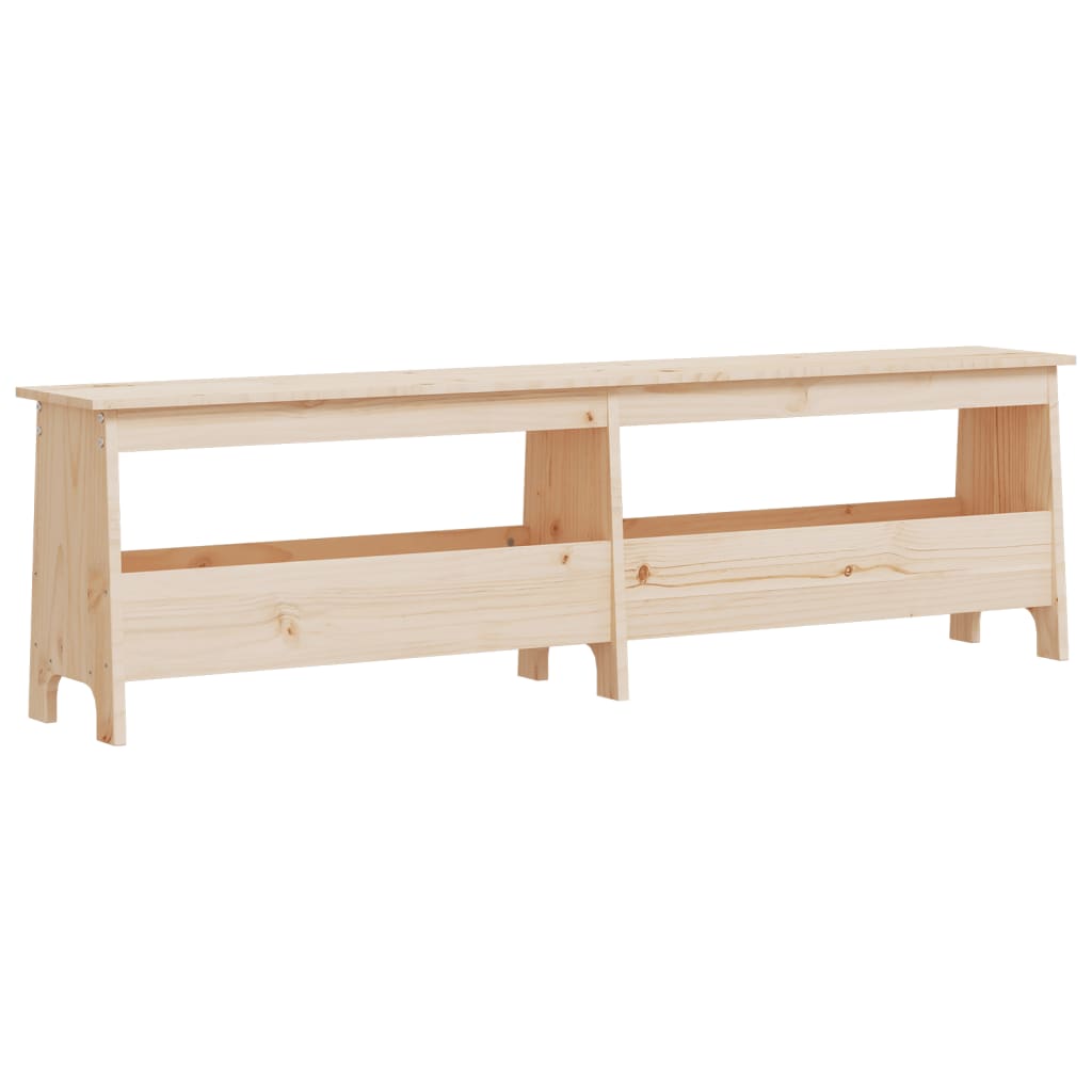 Hallbenk 160x28x45 cm heltre furu