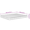 Skummadrass middels myk 160x200 cm
