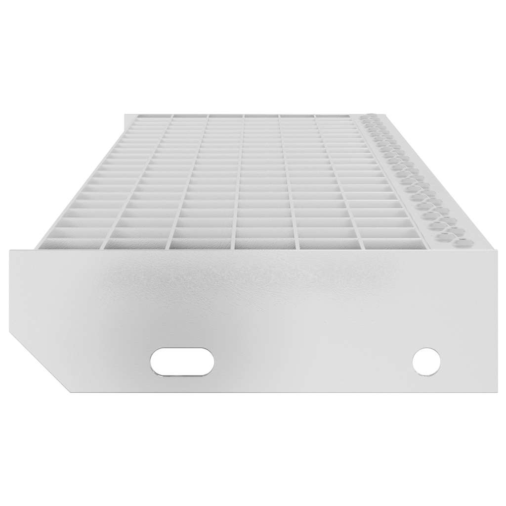 Gittertrinn 90x24x7 cm galvanisert stål