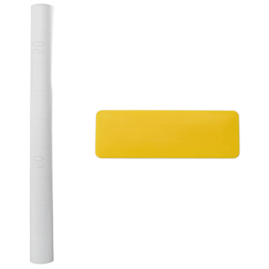 Vindusfilm frostet hvit PVC