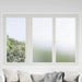 Vindusfilm frostet hvit PVC