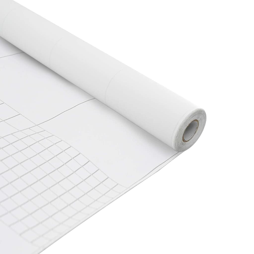 Vindusfilm frostet hvit PVC
