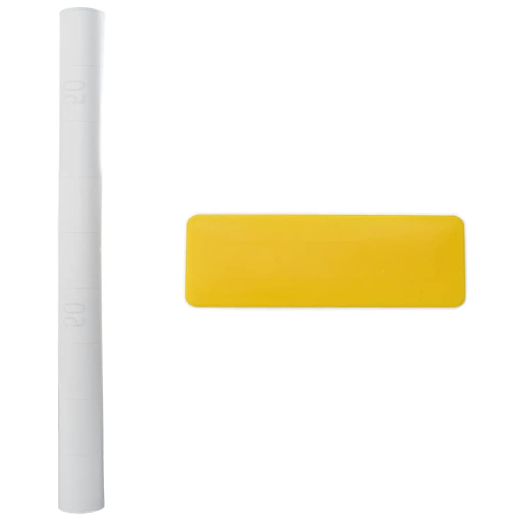 Vindusfilm frostet hvit PVC
