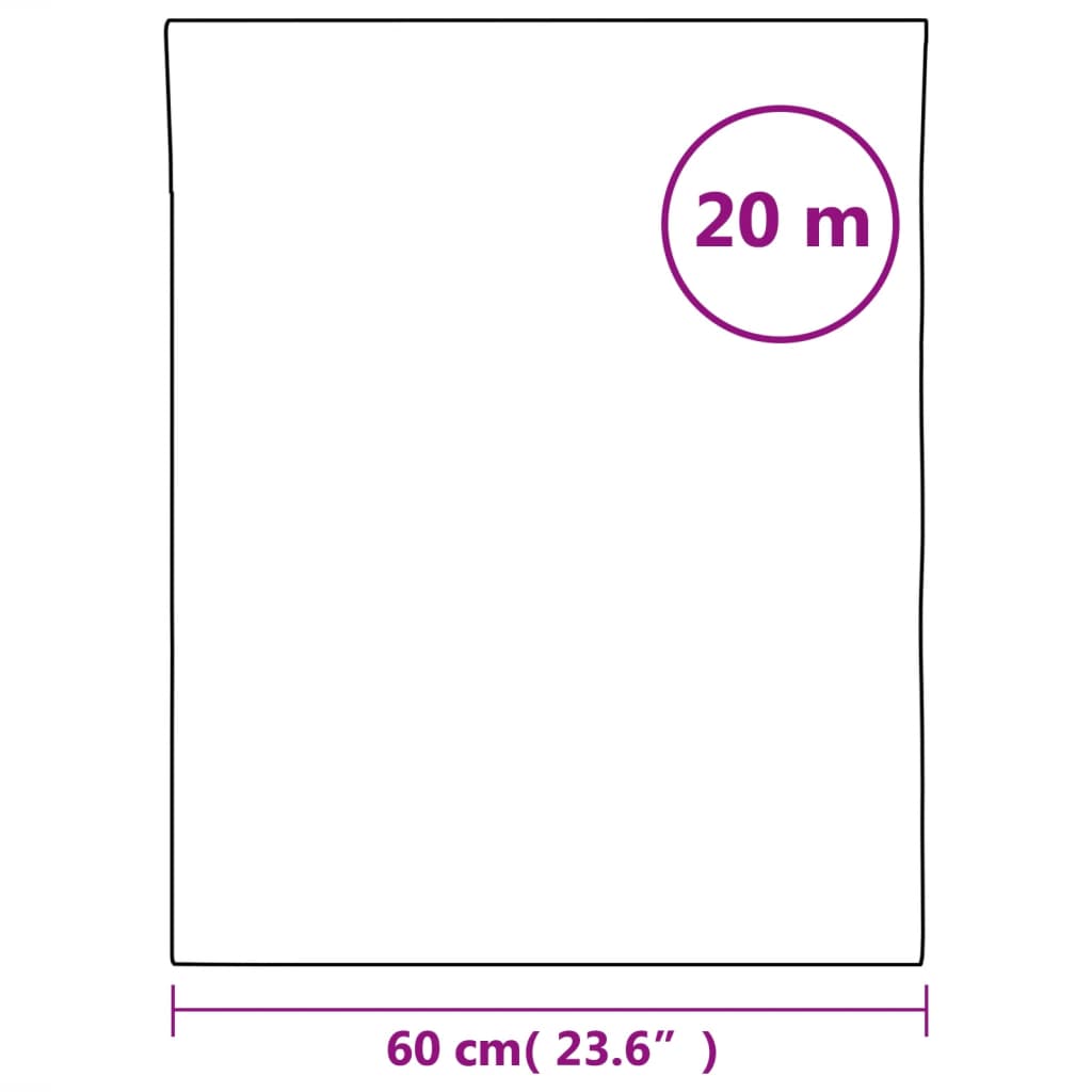 Vindusfilm frostet hvit PVC