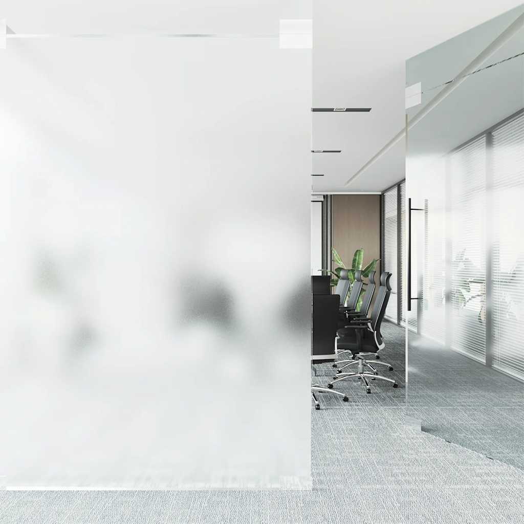 Vindusfilm frostet hvit PVC