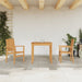 Hagespisegruppe 3 deler heltre teak