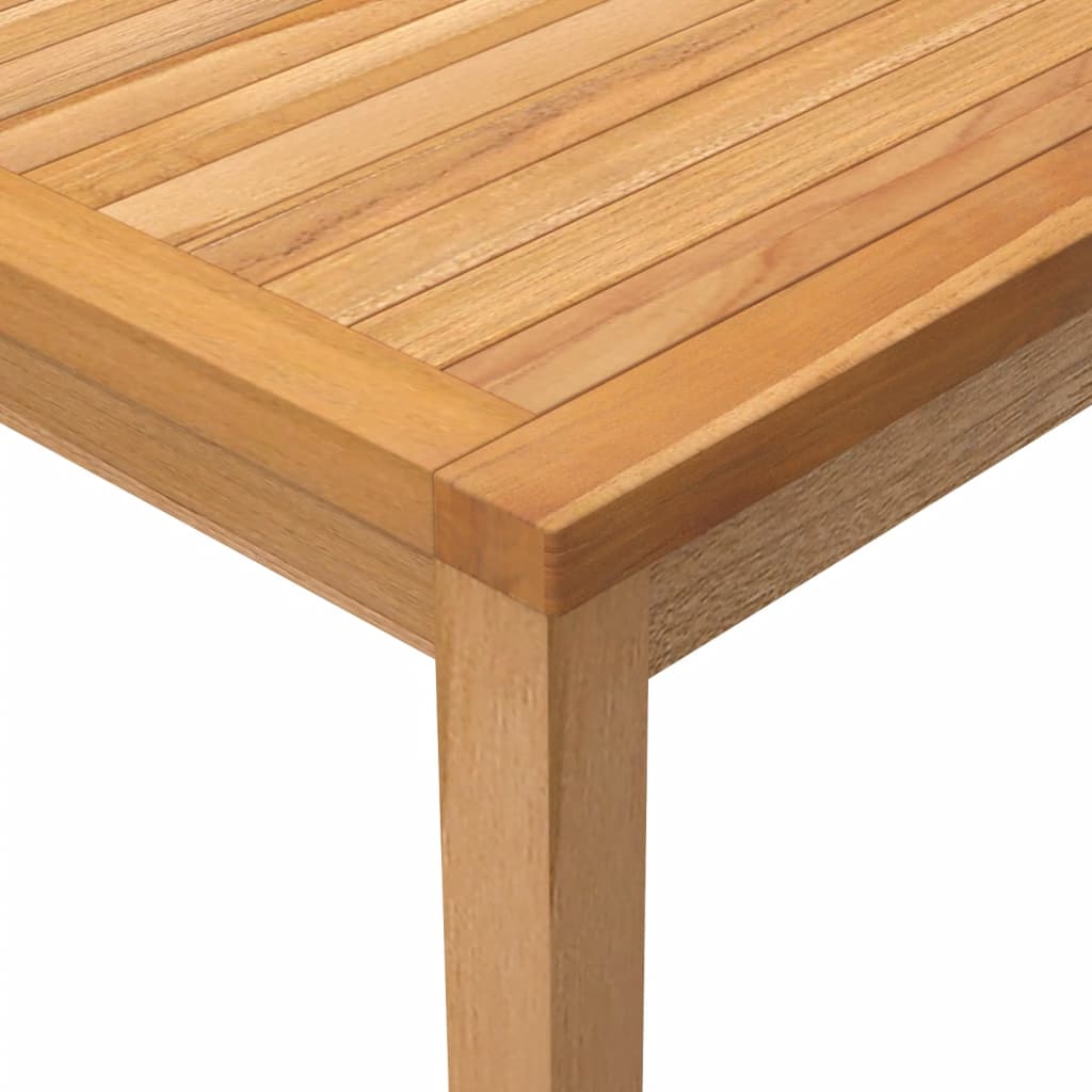 Hagespisegruppe 5 deler heltre teak vidaXL
