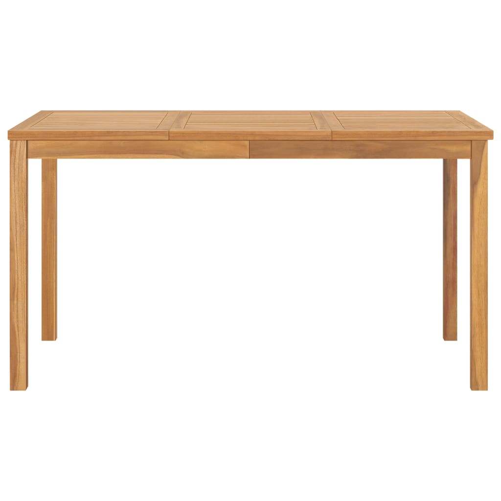 Hagespisegruppe 5 deler heltre teak vidaXL