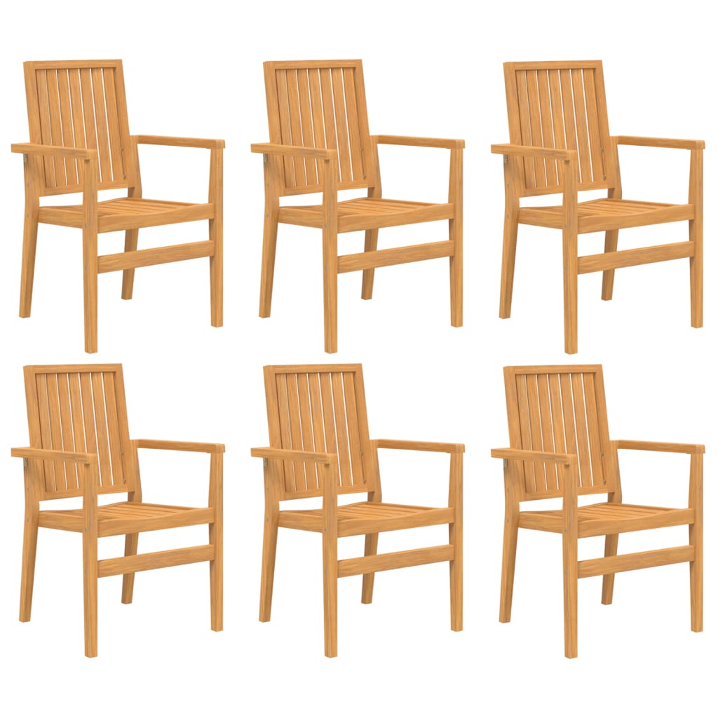 Utendørs spisestue 7 deler heltre teak vidaXL