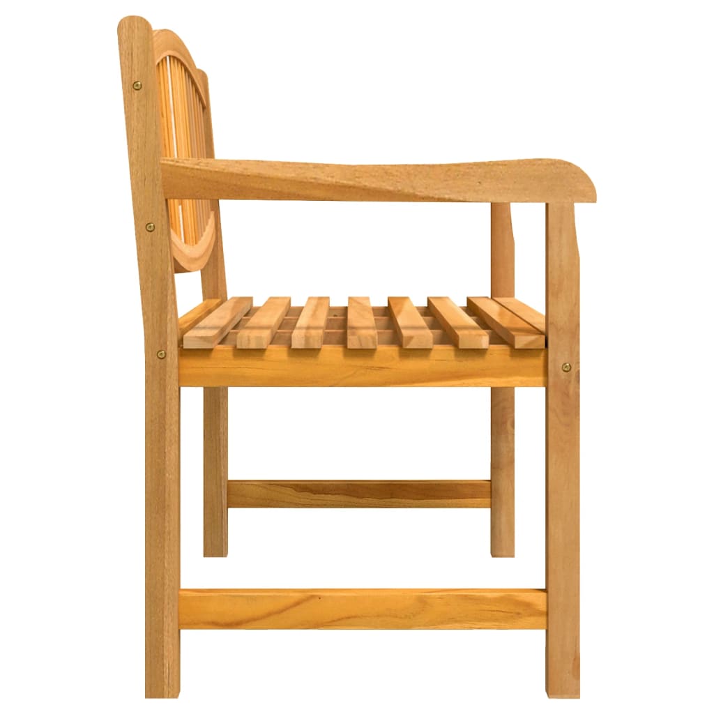 Hagespisegruppe 3 deler heltre teak vidaXL