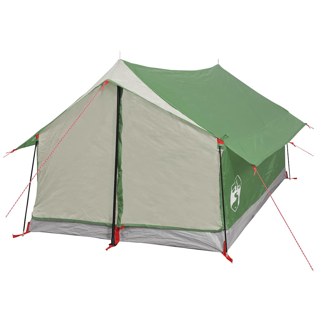 Campingtelt 2 personer grønn vanntett vidaXL