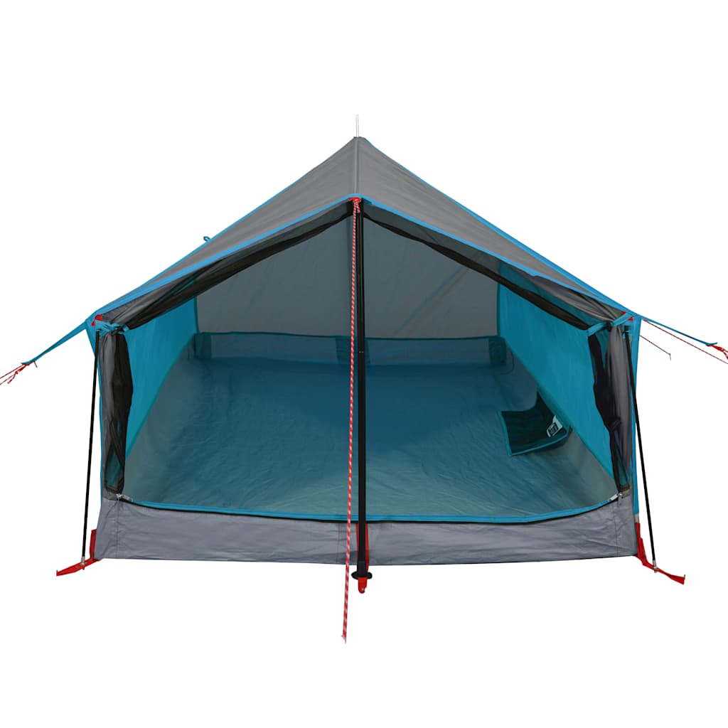 Campingtelt 2 personer blå vanntett vidaXL