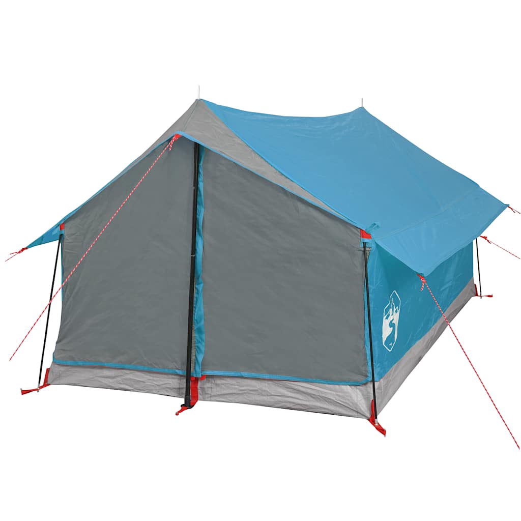 Campingtelt 2 personer blå vanntett vidaXL