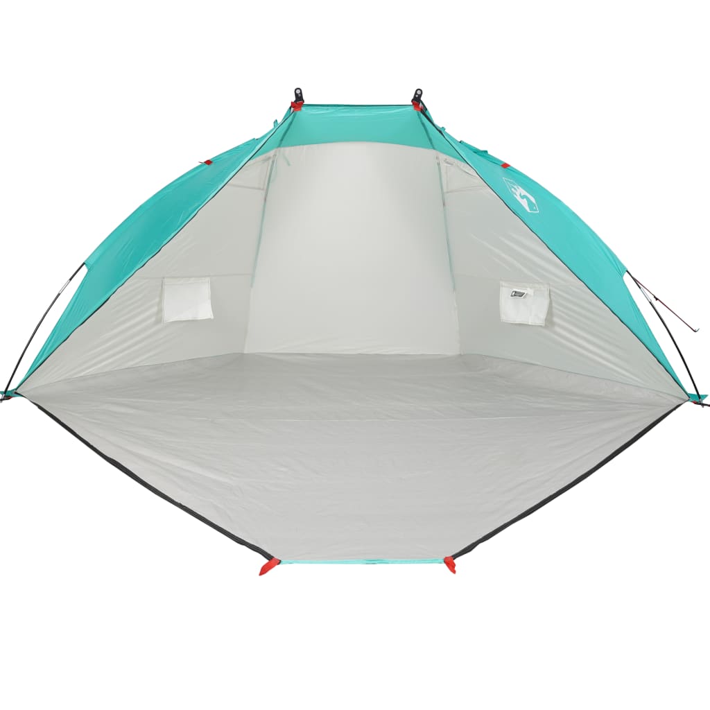 Strandtelt havgrønn 268x223x125 cm 185T polyester