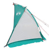 Strandtelt havgrønn 268x223x125 cm 185T polyester