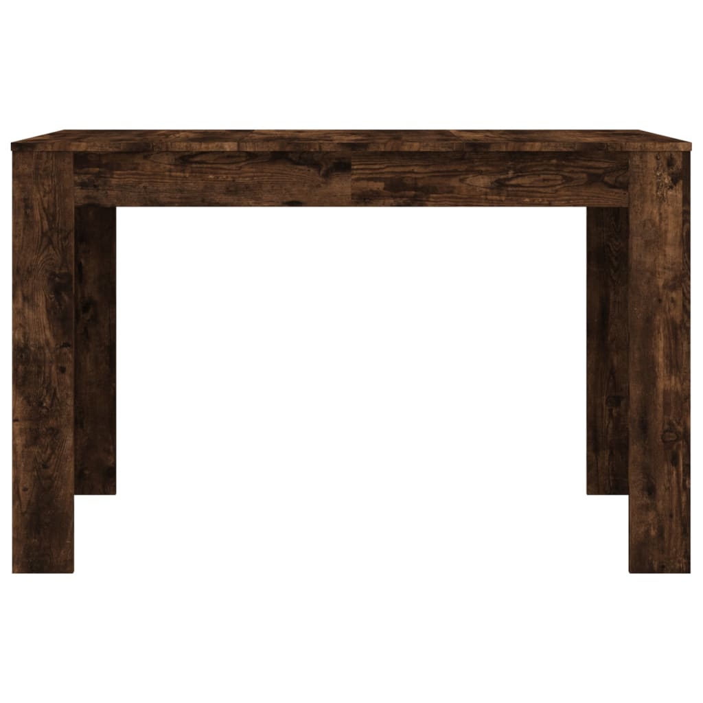 Spisebord røkt eik 120x60x76 cm konstruert tre