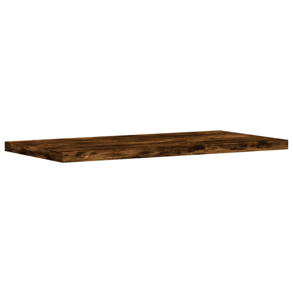 Vegghyller 4 stk røkt eik 40x20x1,5 cm konstruert tre
