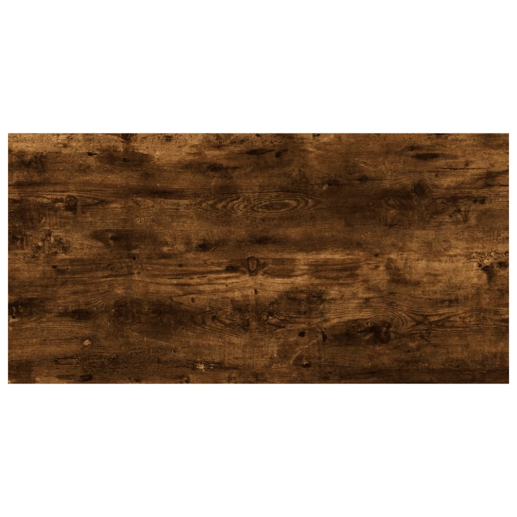Vegghyller 4 stk røkt eik 40x20x1,5 cm konstruert tre
