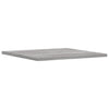 Vegghyller 4 stk grå sonoma 40x40x1,5 cm konstruert tre