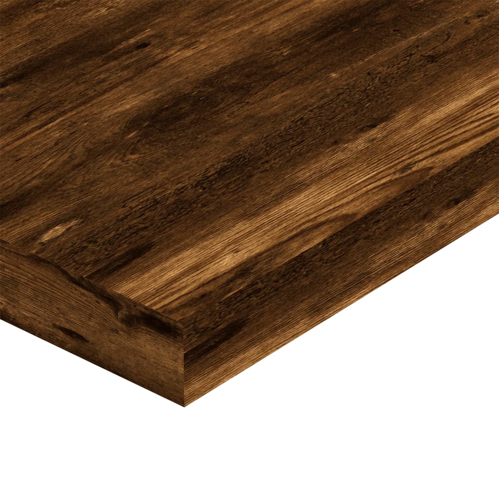 Vegghyller 4 stk røkt eik 60x10x1,5 cm konstruert tre