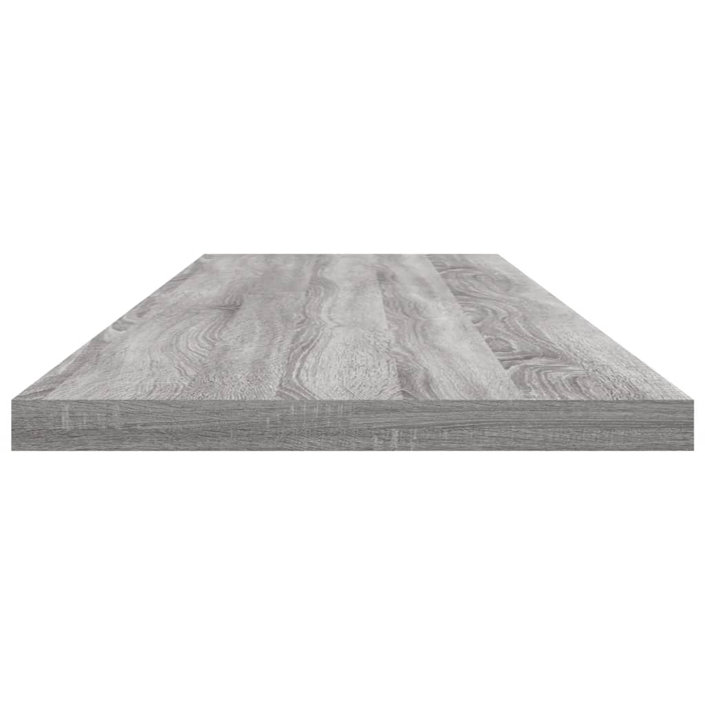 Vegghyller 4 stk grå sonoma 100x20x1,5 cm konstruert tre