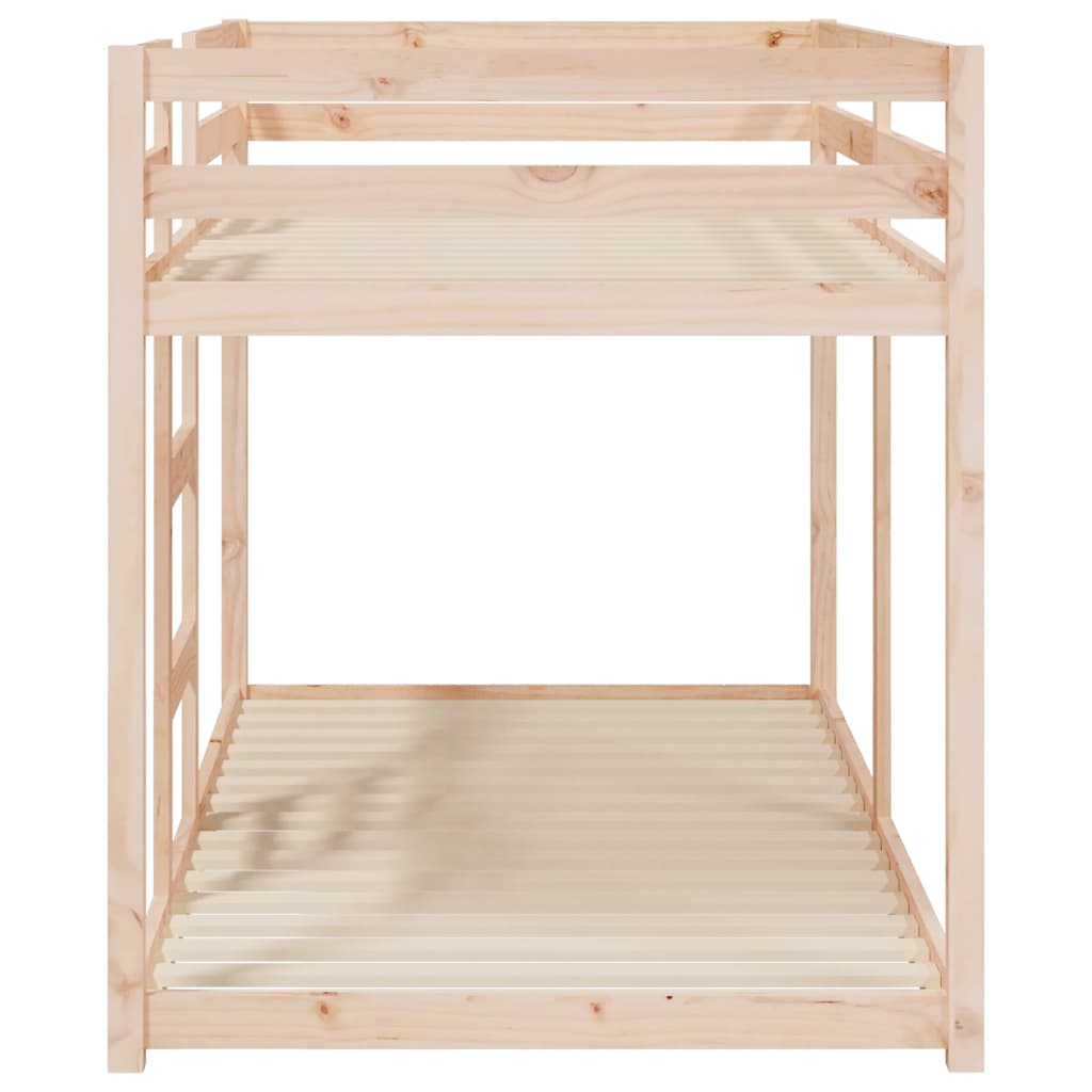 Køyeseng uten madrass 90x190 cm heltre furu