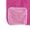Køyeseng for barn med tunnel rosa 80x200 cm heltre furu