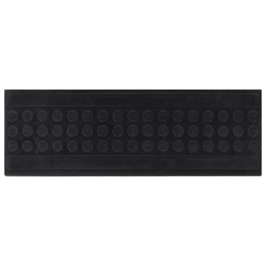 Trappetrinn 10 stk 25x75 cm gummi