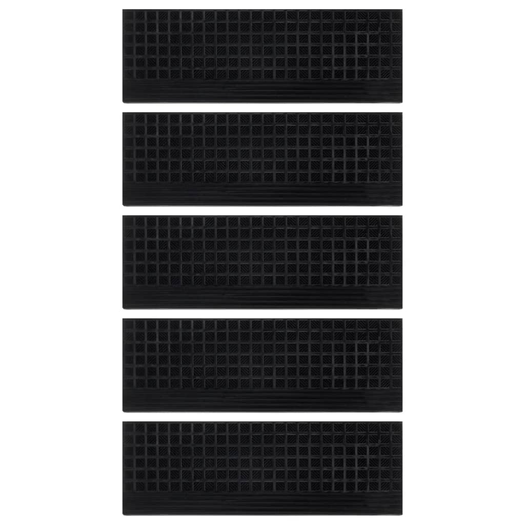 Trappetrinn 5 stk 25x75 cm gummi