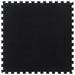 Gulvfliser i gummi svart 12 mm 100x100 cm