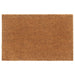Dørmatte naturlig 65x100 cm tuftet kokosfiber