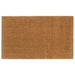 Dørmatte naturlig 90x150 cm tuftet kokosfiber