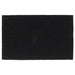 Dørmatte svart 50x80 cm tuftet kokosfiber