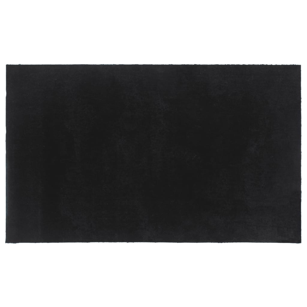 Dørmatte mørkegrå 90x150 cm tuftet kokosfiber